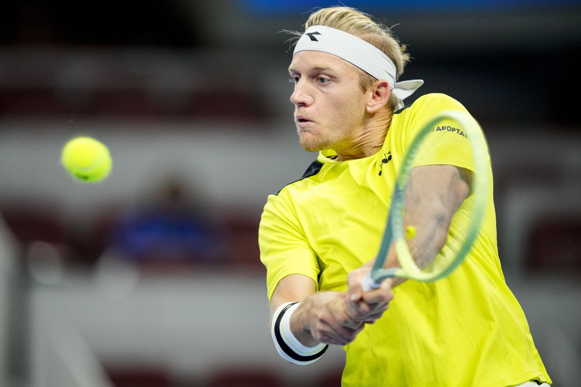 Alejandro Davidovich Fokina at the 2023 China Open.