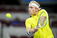 Alejandro Davidovich Fokina at the 2023 China Open.