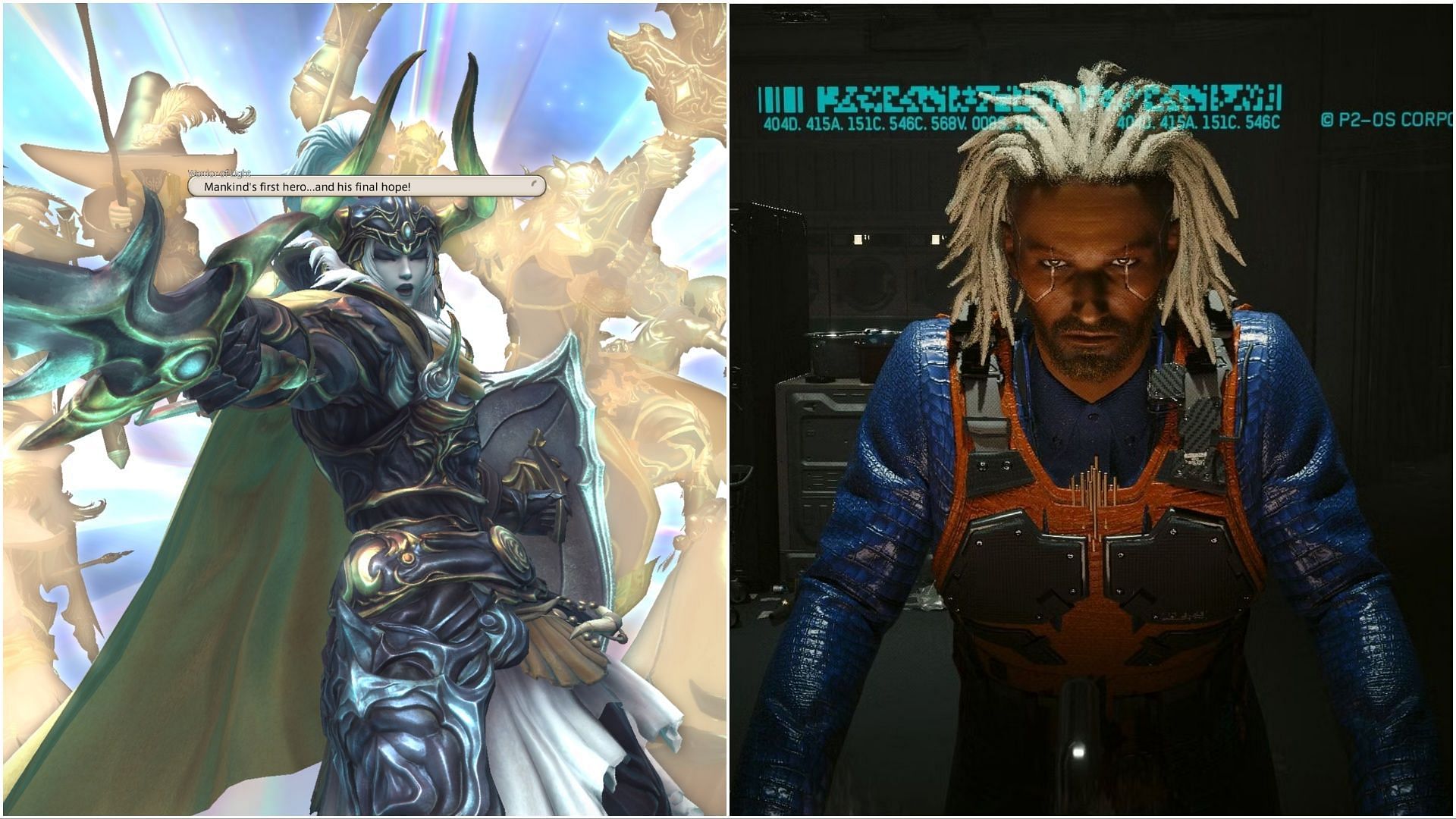 Final Fantasy 14 and Cyberpunk 2077 have quite a bit in common.