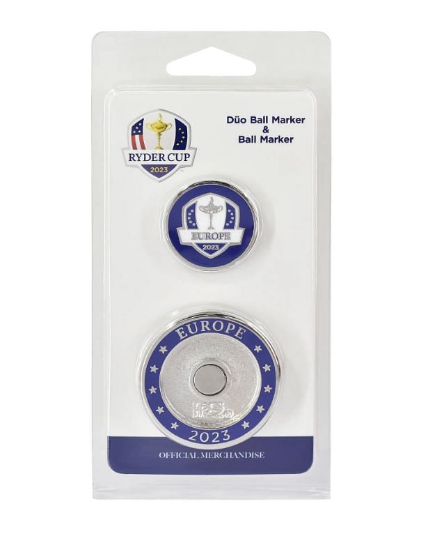 Ryder Cup Duo Ball Marker (The official European 2023 Ryder Cup Shop)