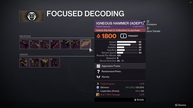 5 things to purchase with Legendary Shards before Destiny 2 Season 23