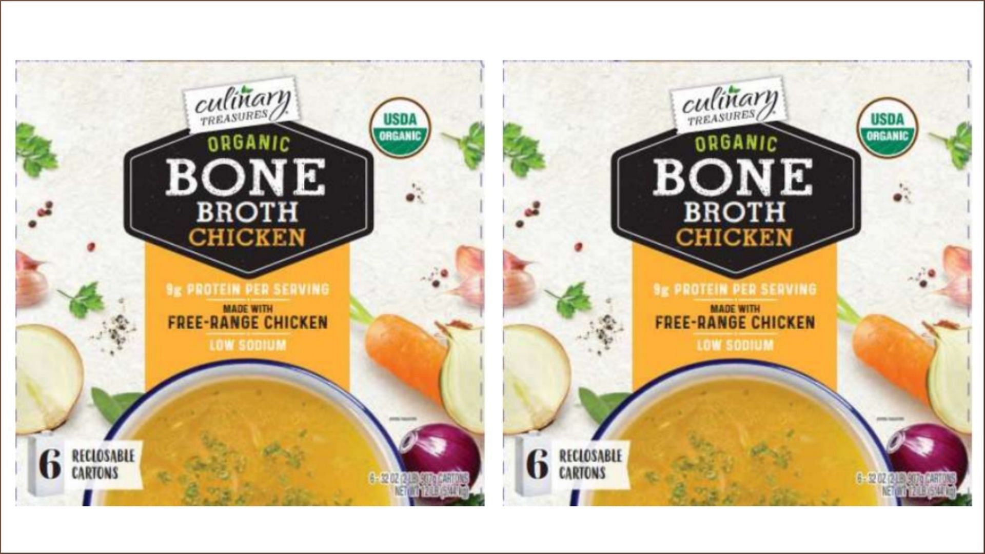 The recalled C. Culinary Treasure Bone Broth products should be returned to the nearest store for full reimbursement (Image via C.)