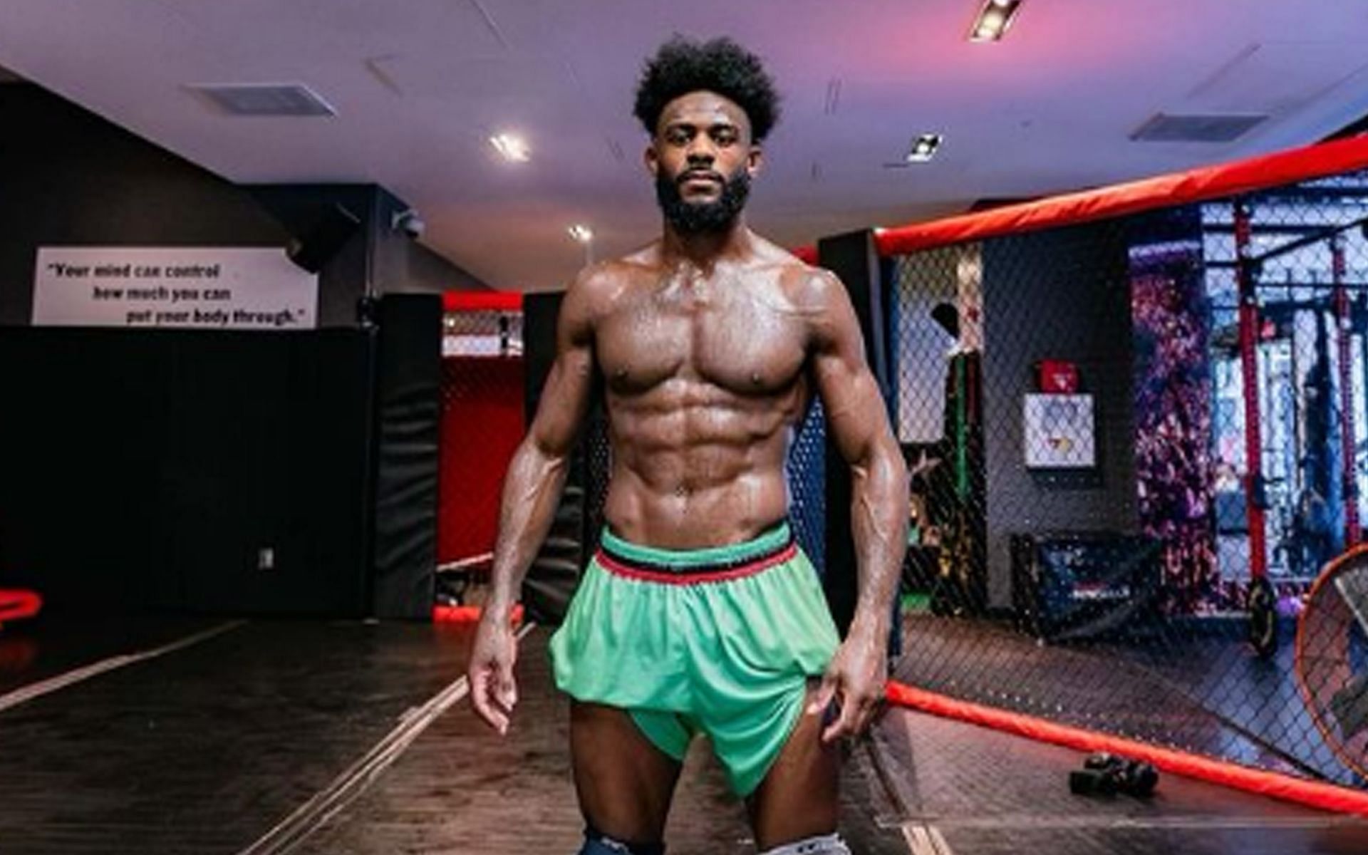 Former UFC bantamweight champion Aljamain Sterling (Image via @funkmastermma Instagram)