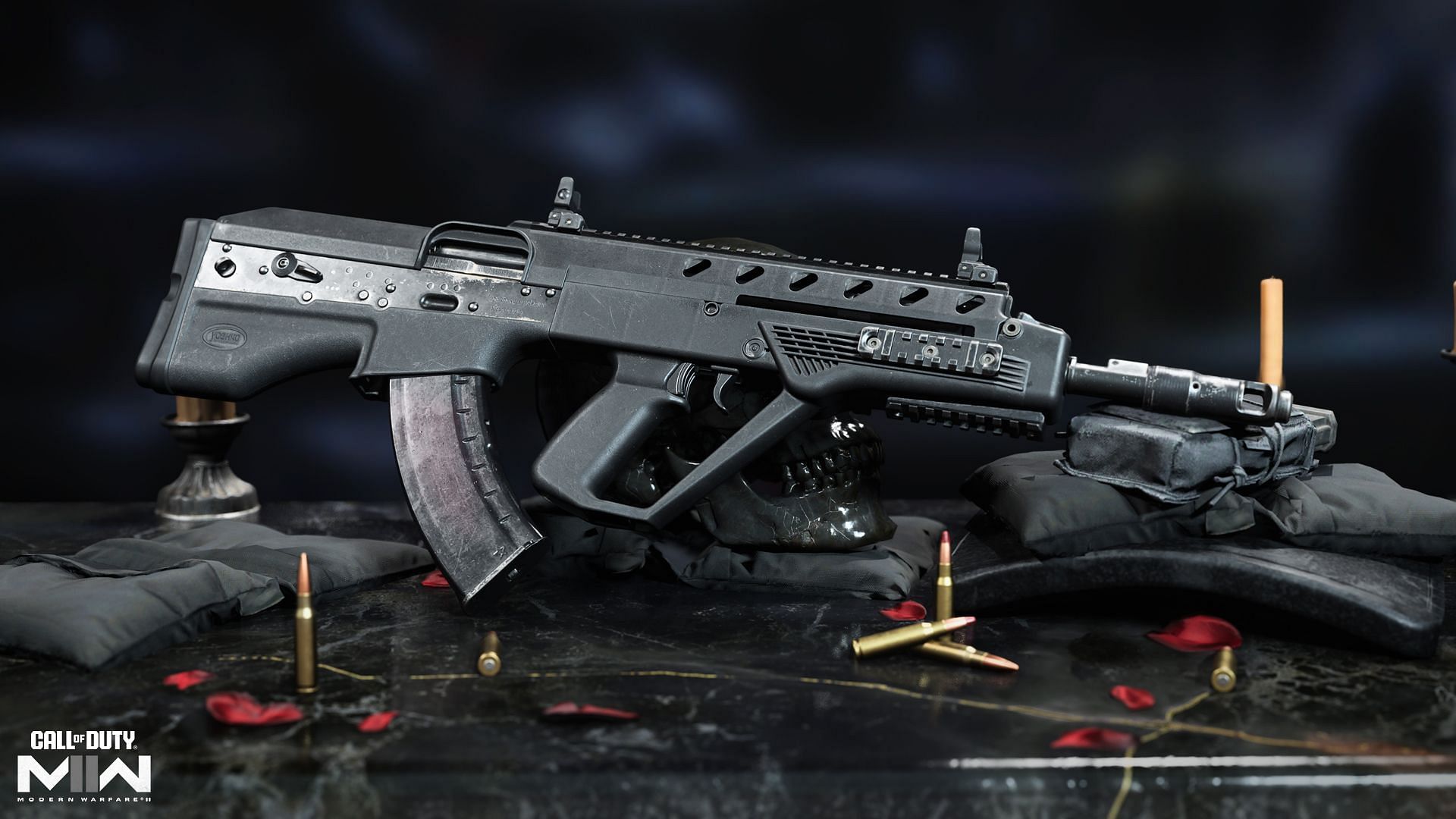 TR-76 Geist assault rifle of Modern Warfare 2 (Image via Activision)