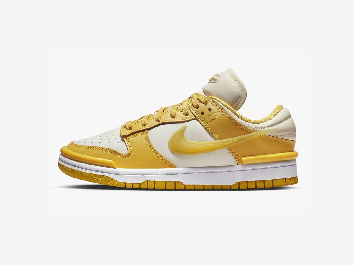 The Dunk Low in Yellow Colorway ( Image via Nike)