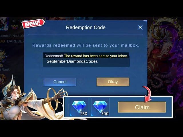 Mobile Legends: MLBB redeem codes for September 2023, guide to redeem ...