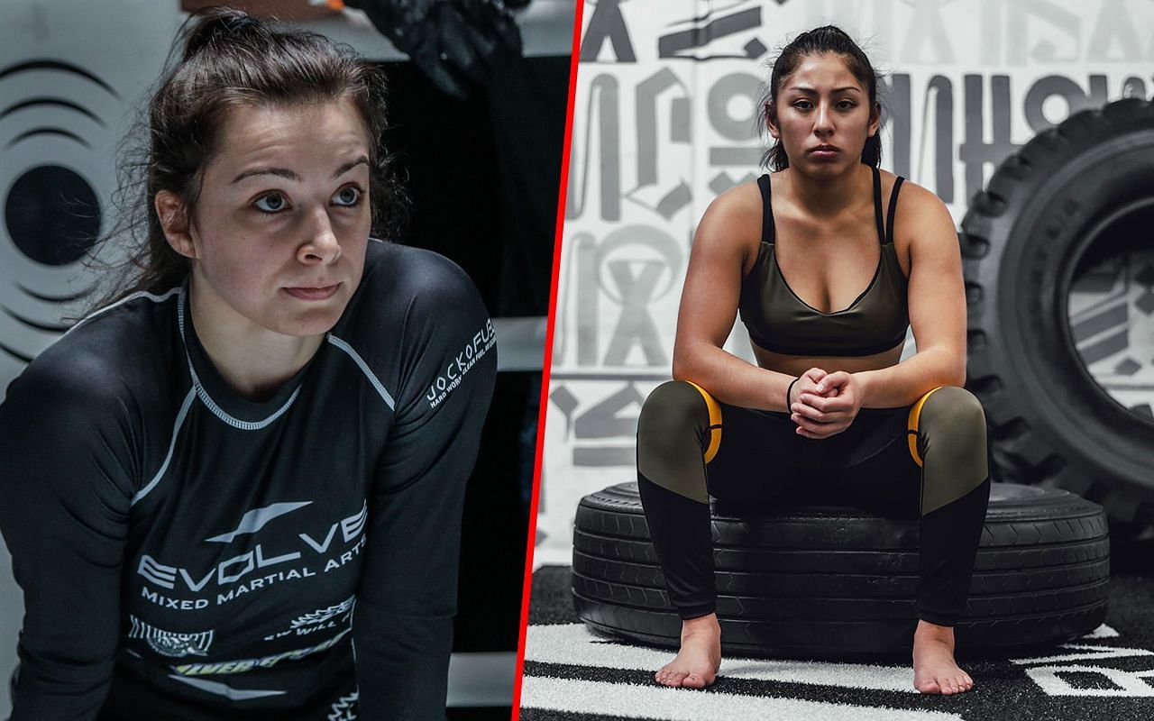 Danielle Kelly (Left) faces Jessa Khan (Right) at ONE Fight Night 14