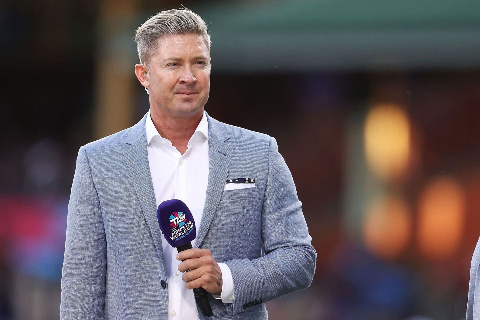 Michael Clarke is not a part of the commentary panel for the 2023 World Cup