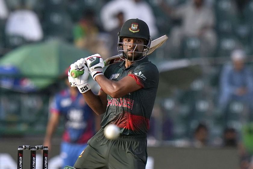 Bangladesh's Najmul Hossain Shanto ruled out of the remaining Asia Cup 2023