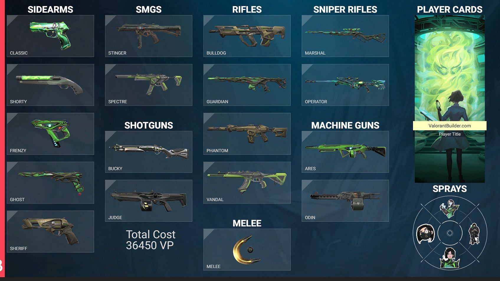 Viper-themed collection (Image via Riot Games)