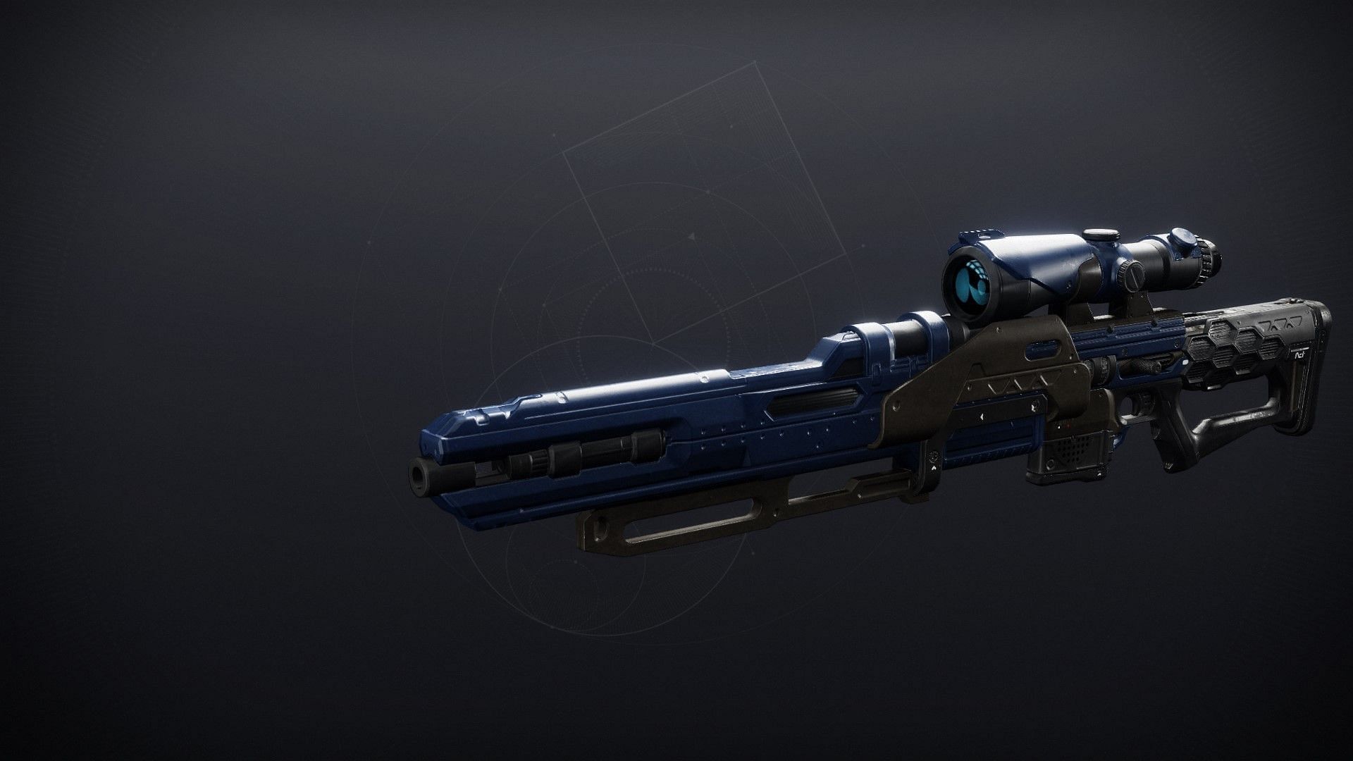 The Luna Regolith III is a Solar sniper rifle (Image via Bungie)