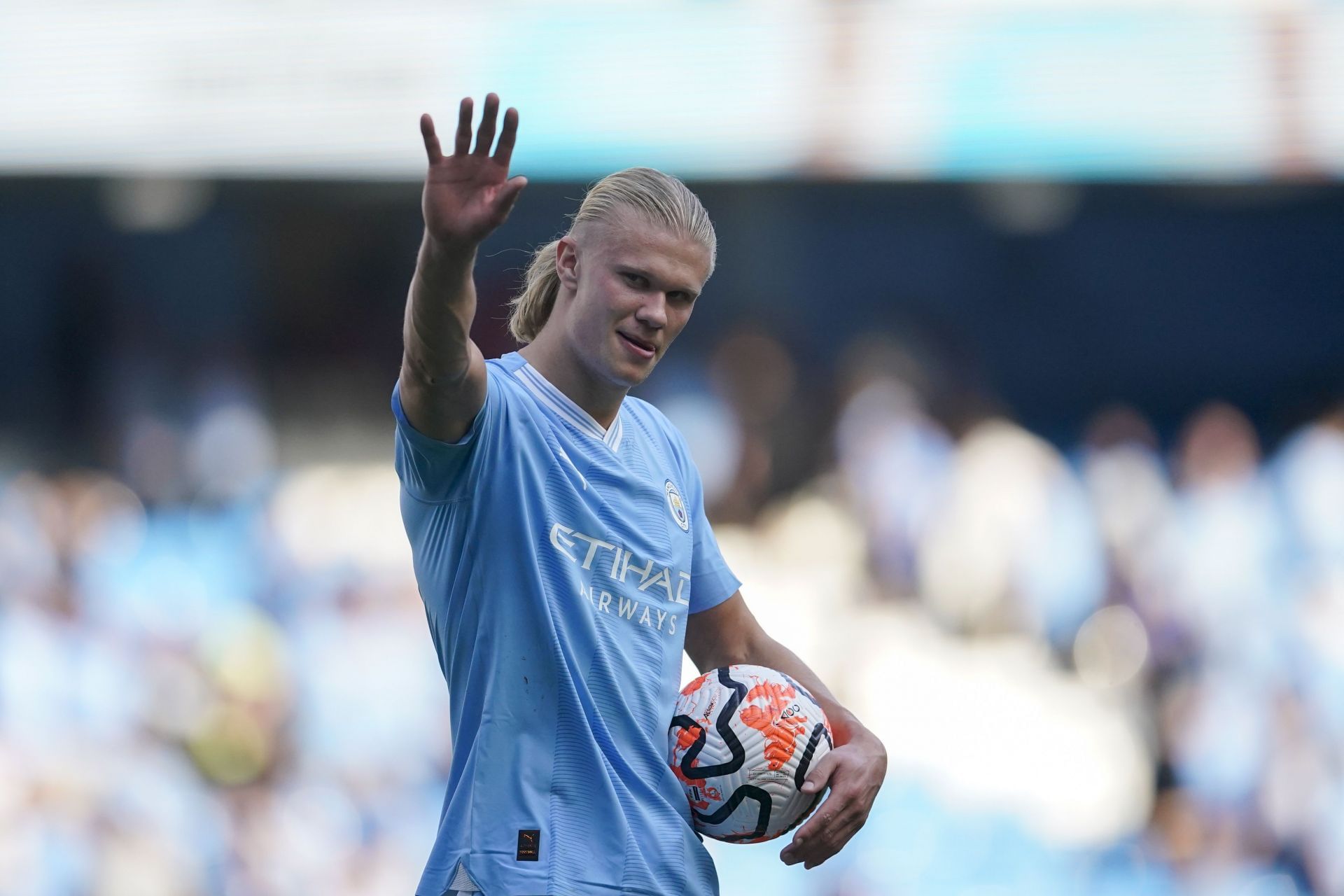 Erling Haaland has admirers at the Santiago Bernabeu.