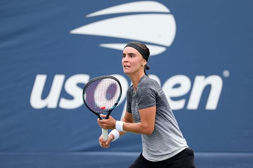 Anhelina Kalinina at the 2023 US Open.