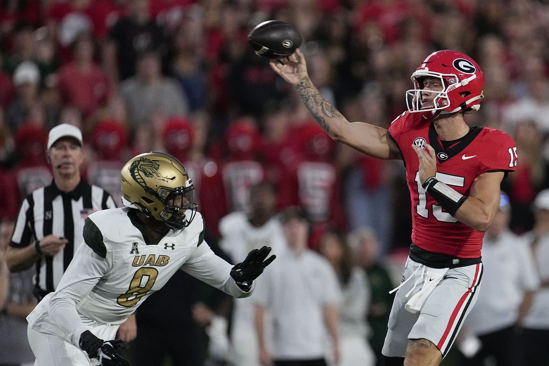 Georgia is the reigning back-to-back champs