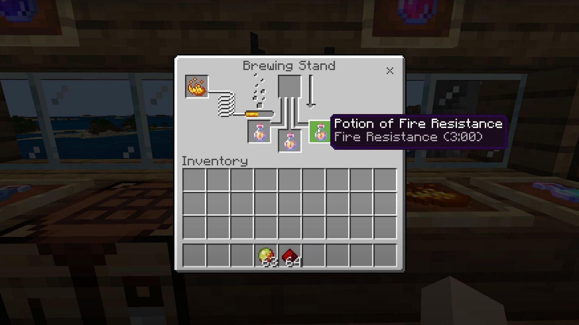 B-tier potions (Image via Mojang Studios)