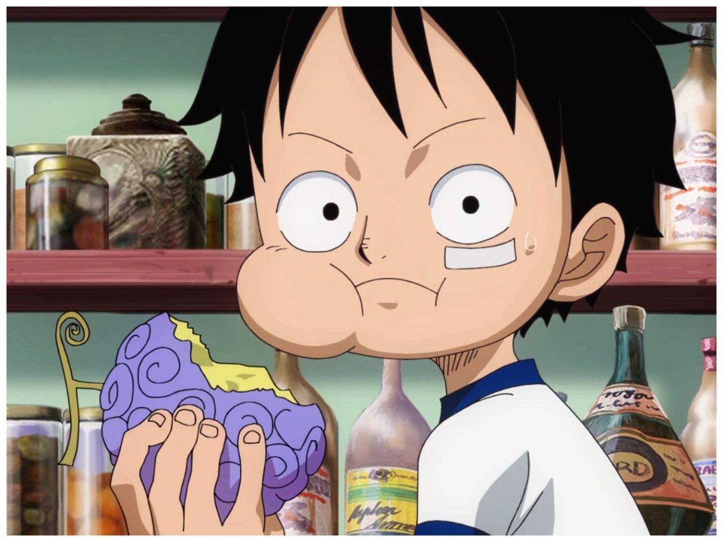 Gum-Gum fruit from One Piece is also known as the devil fruit. (Image via Toei Animation Studio)