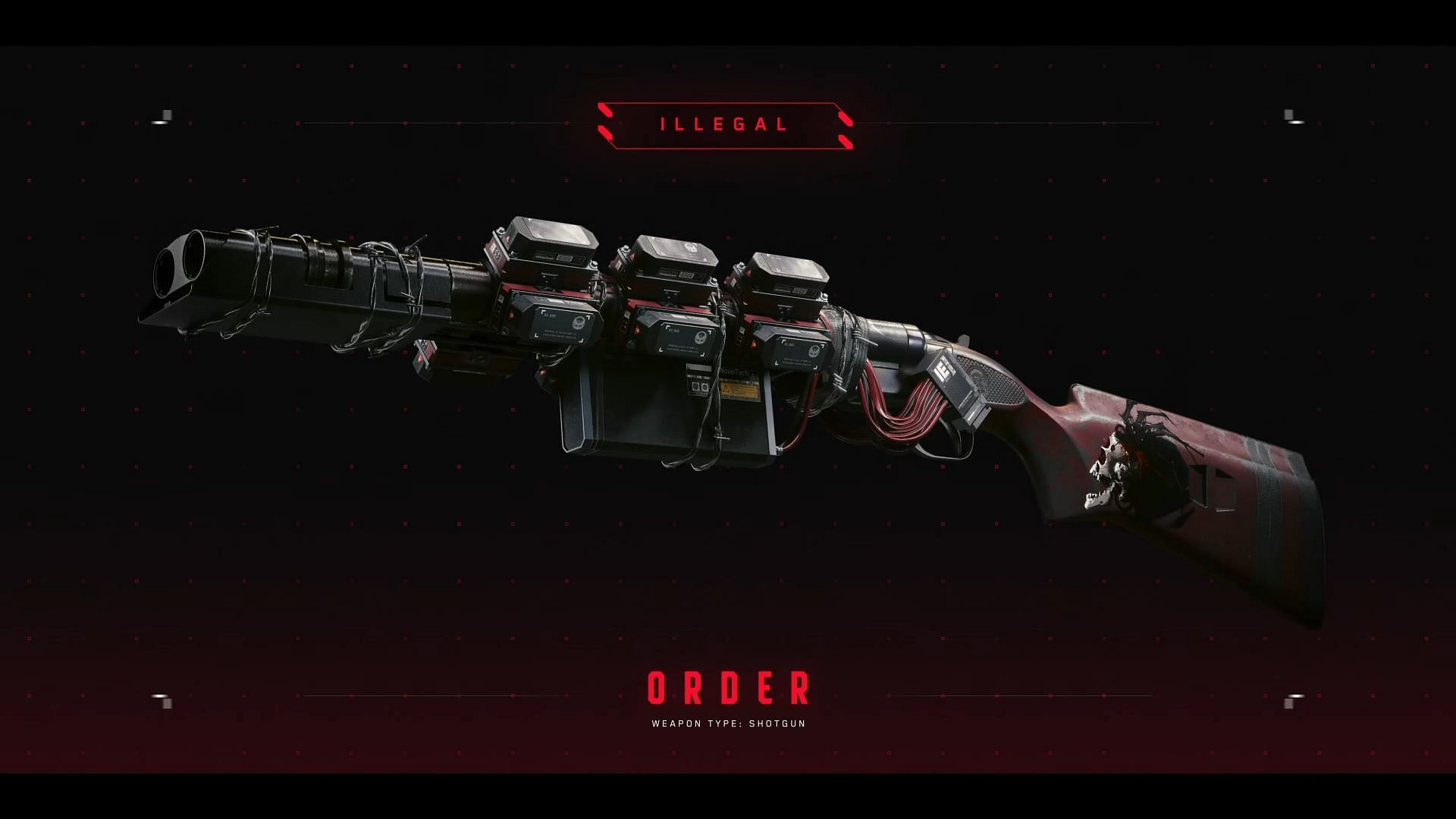 Order Shotgun look in the new trailer (Image via CD Projekt Red)