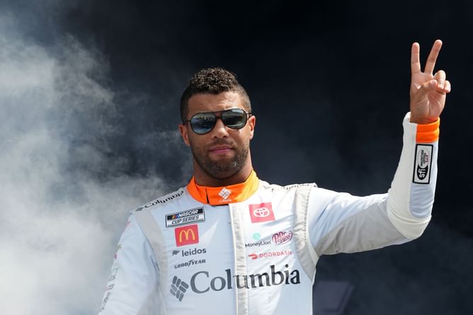 "All they're doing is adding fuel to the fire": Bubba Wallace reacts to boos from crowd after NASCAR Playoffs race at Bristol