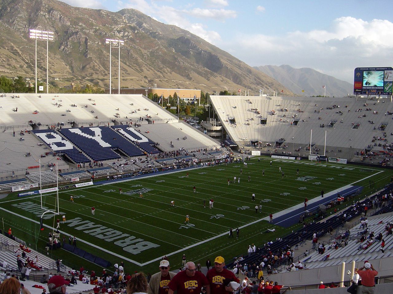 LaVell Edwards Stadium- post-2004