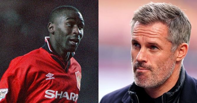 "What's all the noise about?" - Andy Cole hits back after Jamie Carragher questions Manchester United star