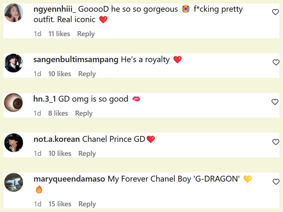 Fan reactions (Image via Instagram/@wkorea)