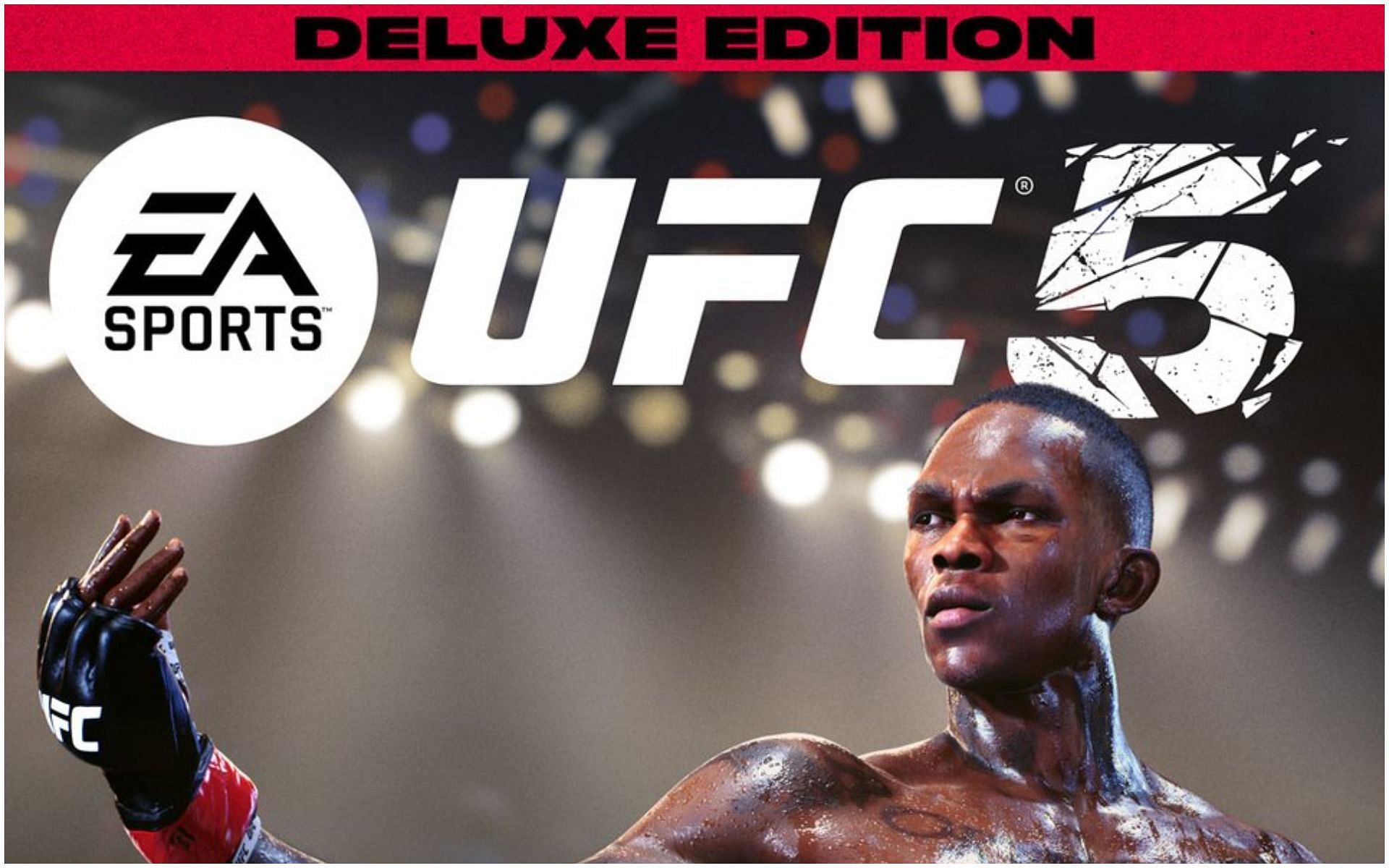 Israel Adesanya on EA Sports UFC 5 Deluxe Edition cover