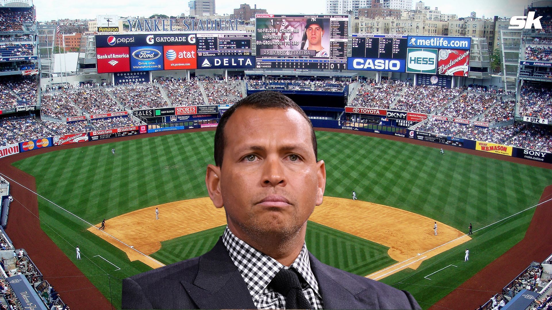 Alex Rodriguez with the Yankees Shortstop / Third baseman Seattle