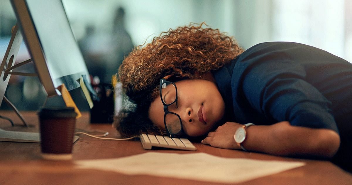 Period fatigue (Image via Getty Images)