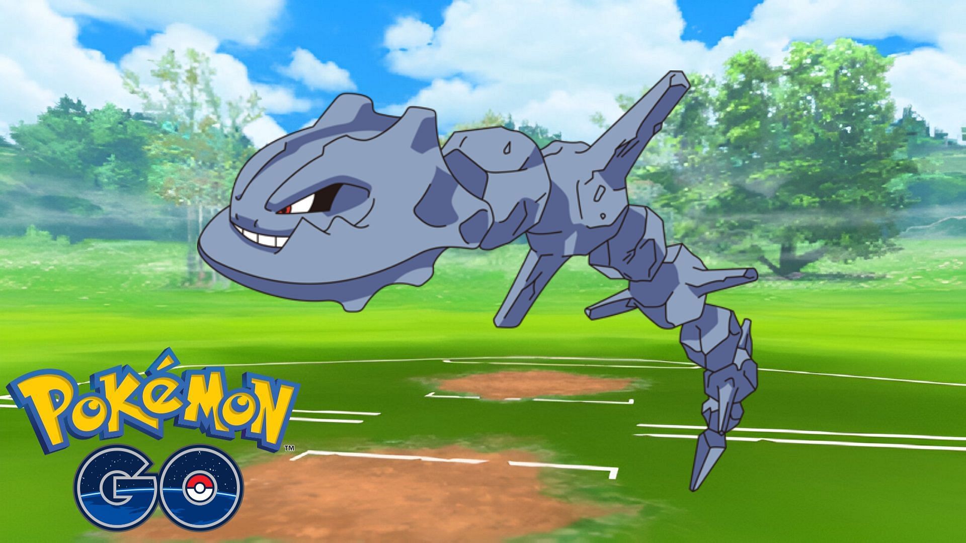 Pokemon Steelix + 3 MOVES GO GREAT LEAGUE 1500CP (Onix evolution)