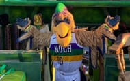 New Orleans Pelicans Mascot Pierre the Pelican