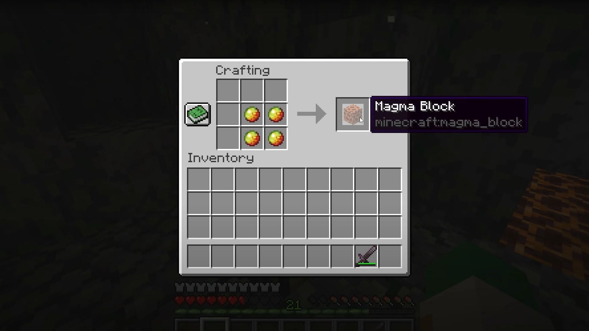 Magma block (Image via Mojang Studios)