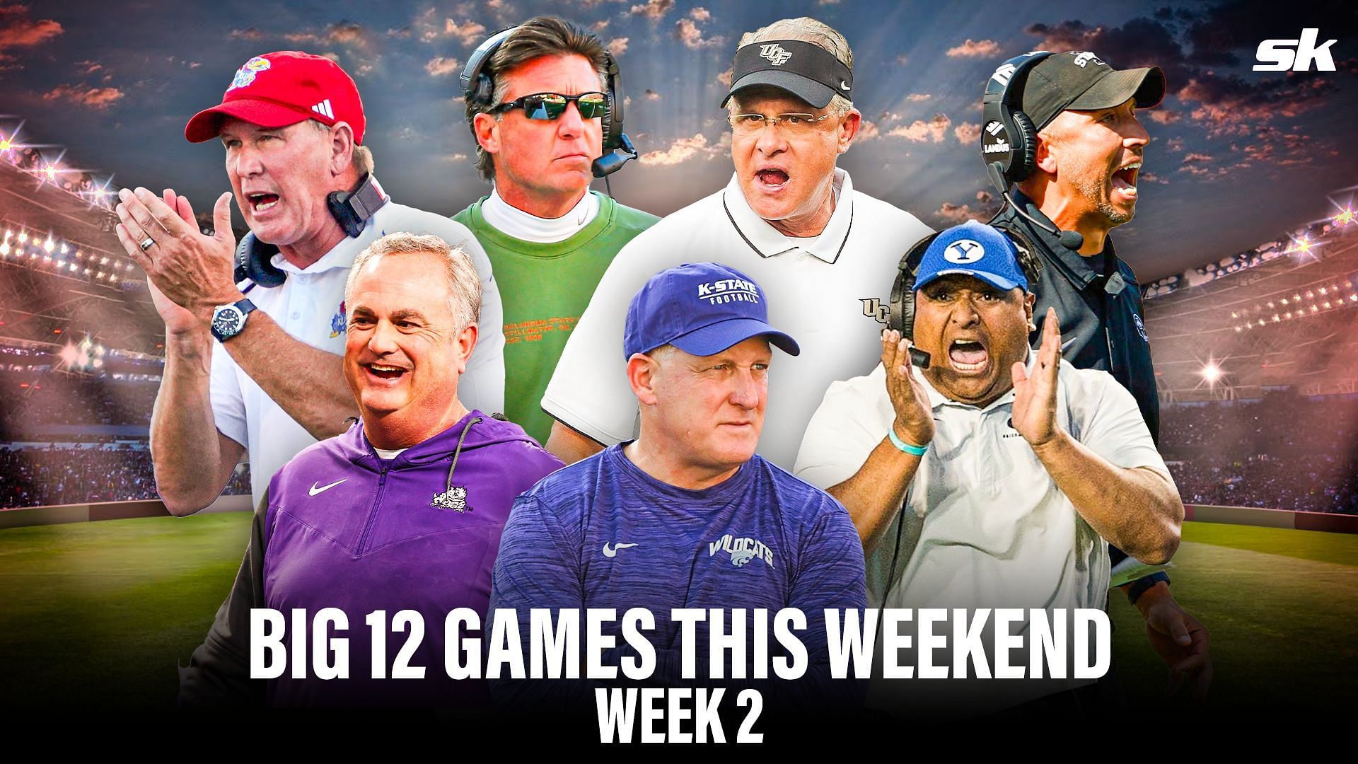 Big 12 football games this weekend - which are you looking forward to?