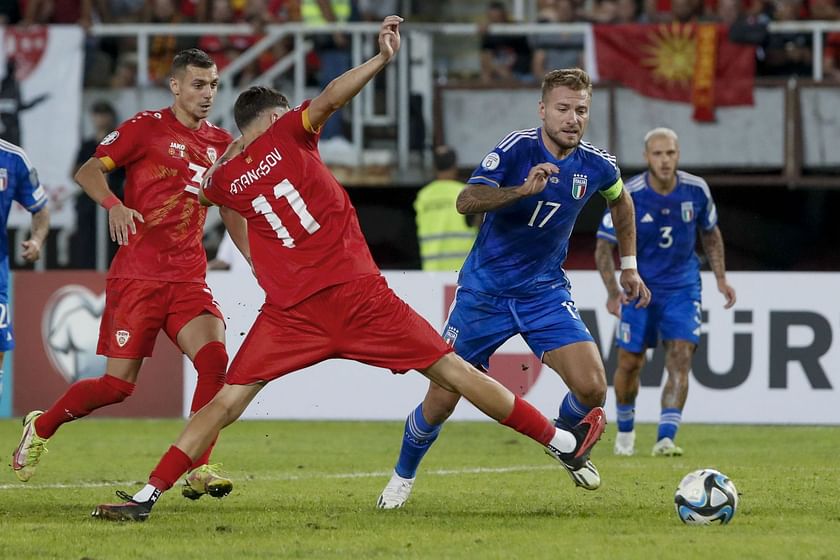 North Macedonia 1-1 Italy: 5 Talking Points as the two captains score in a  courageous display by the hosts | Euro 2024 Qualifiers