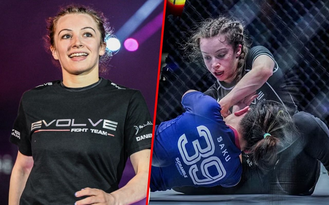 Danielle Kelly dedicates her fights to her late parents.