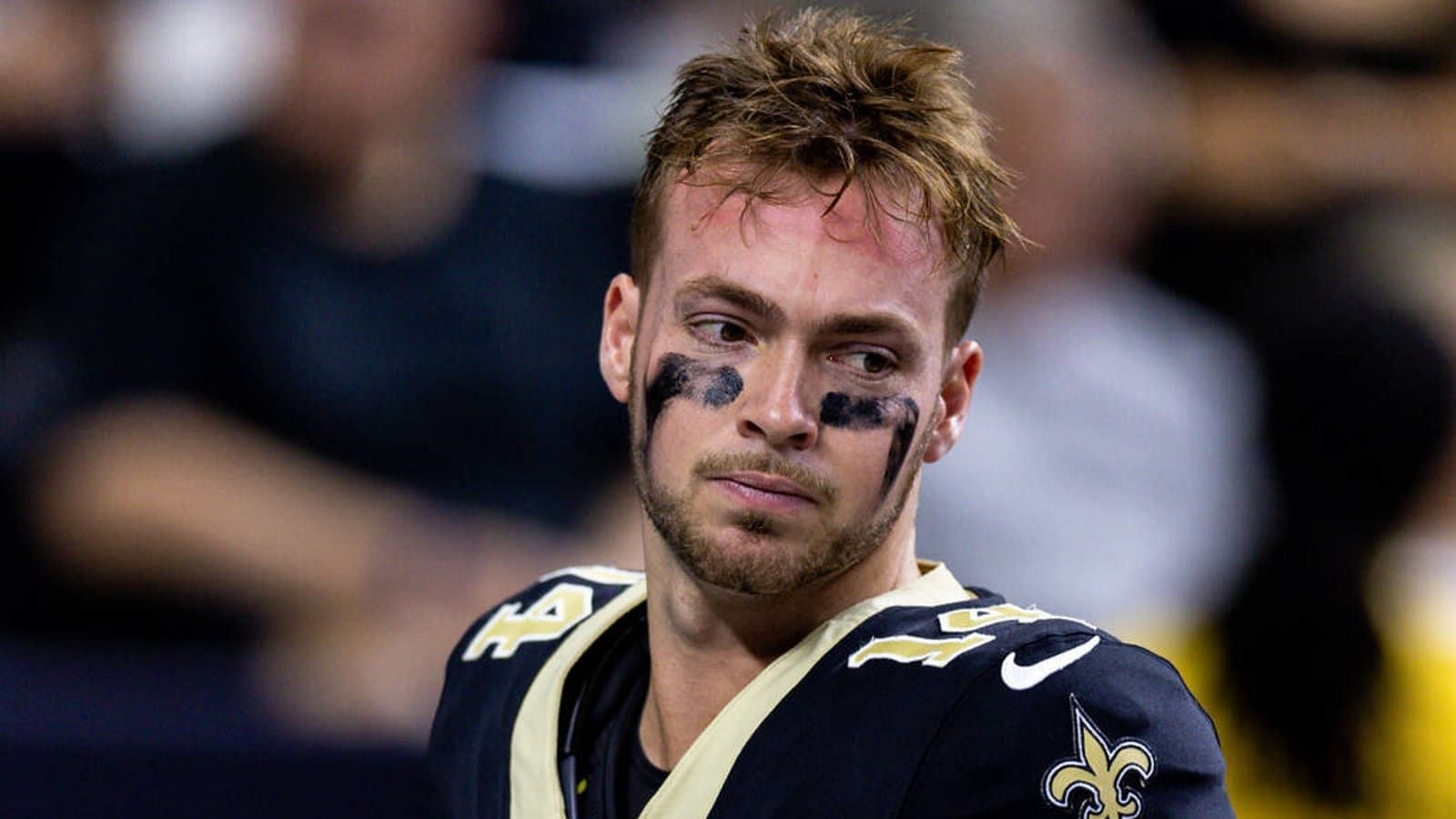 Saints rookie QB Jake Haener suspended for violating substance policy