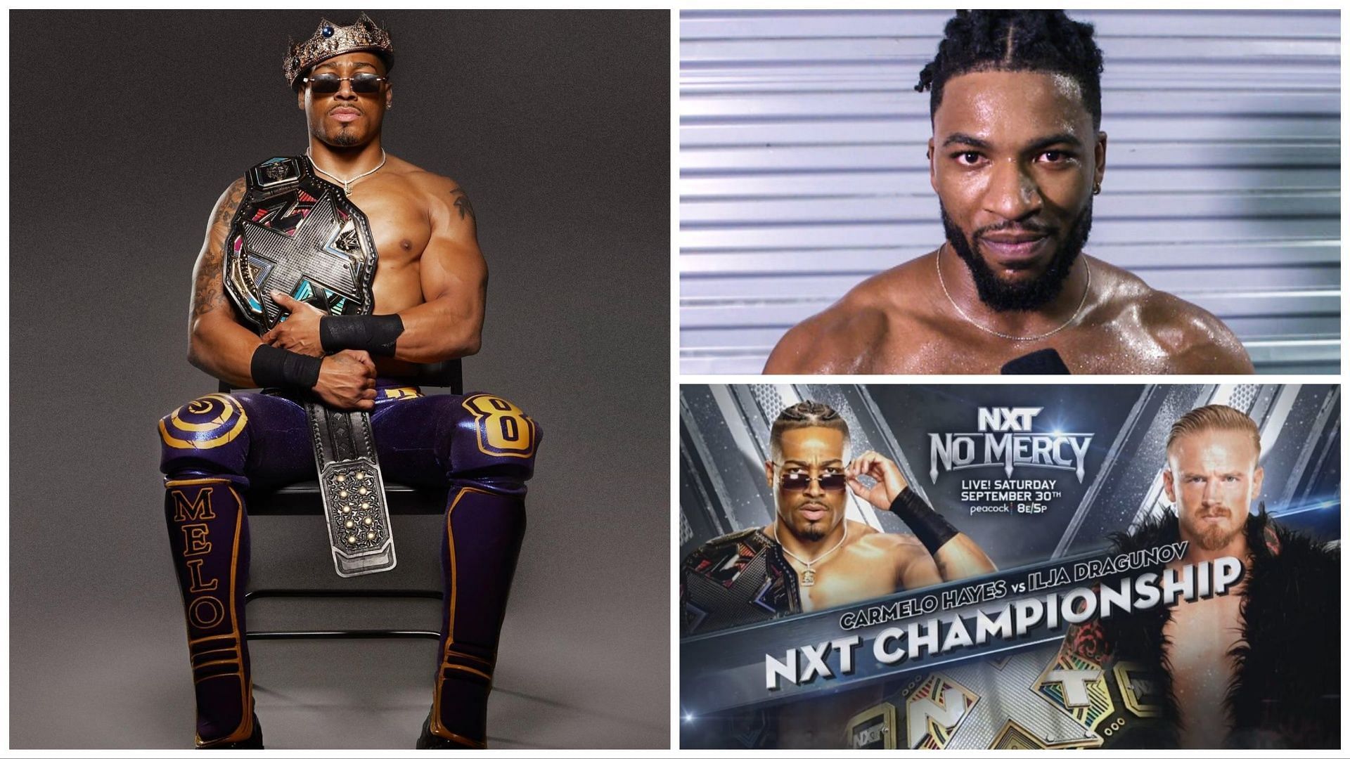Who will defeat Carmelo Hayes for the WWE NXT Championship?
