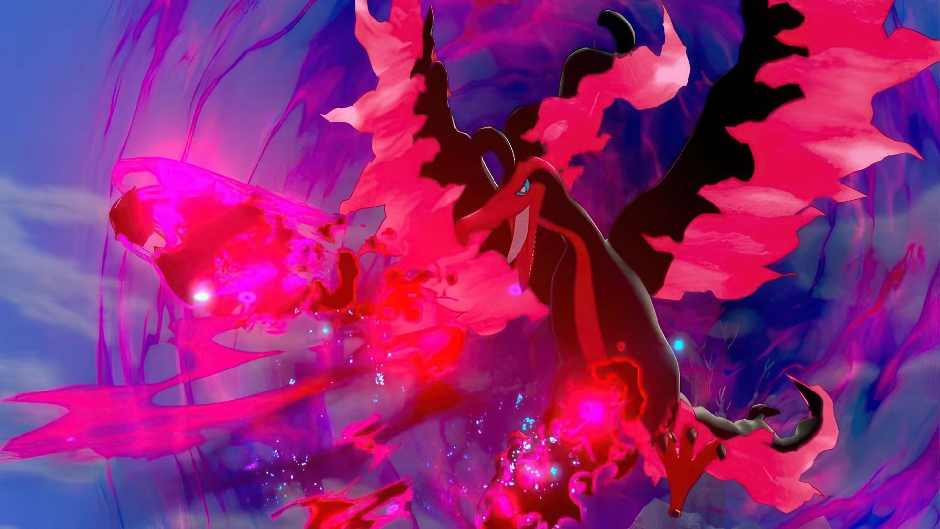 Galarian Moltres, as seen in the main series (Image via The Pokemon Company)