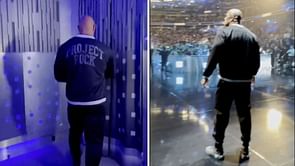 "Electric and emotional" - The Rock reacts to unseen footage from blockbuster WWE SmackDown return