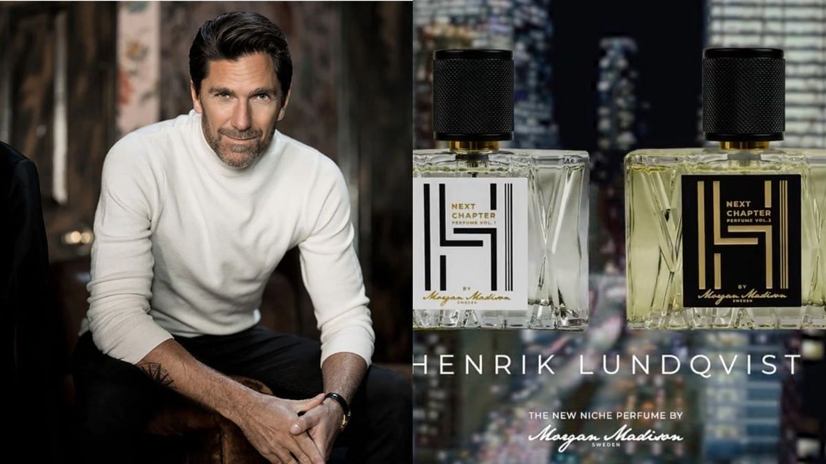 Henrik Lundqvist released a new line of fragrance