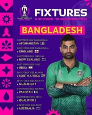 Bangladesh Cricket World Cup 2023 Schedule Match Time Venue Bangladesh Cricket World Cup 2023 Schedule Match Time Venue