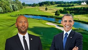 Derek Jeter made Barack Obama reach for his wallet: How Captain Clutch's winning drive outplayed the ex-US President on golf course