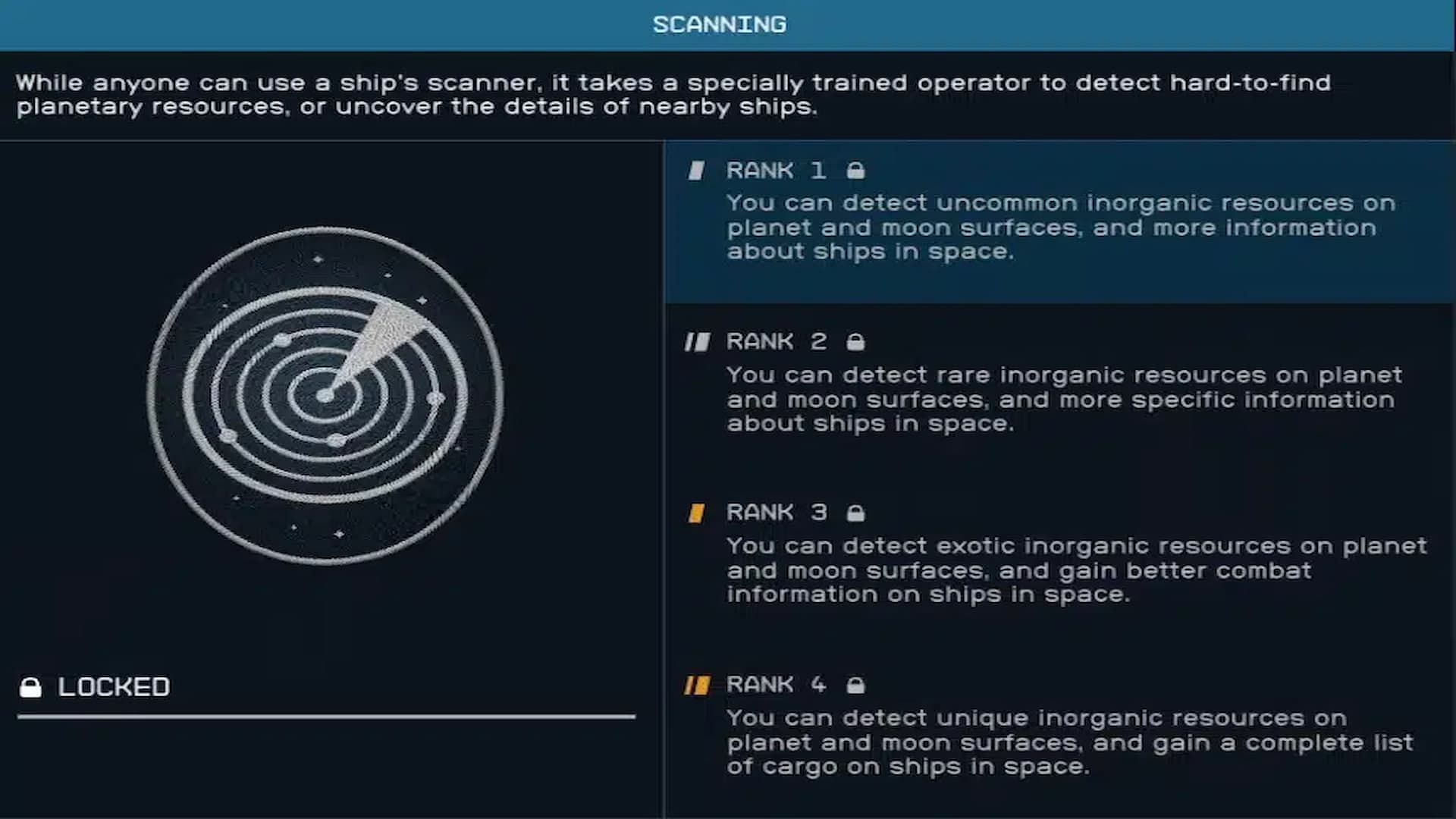 Scanning is a useful Starfield Science Skill (Image via Bethesda)