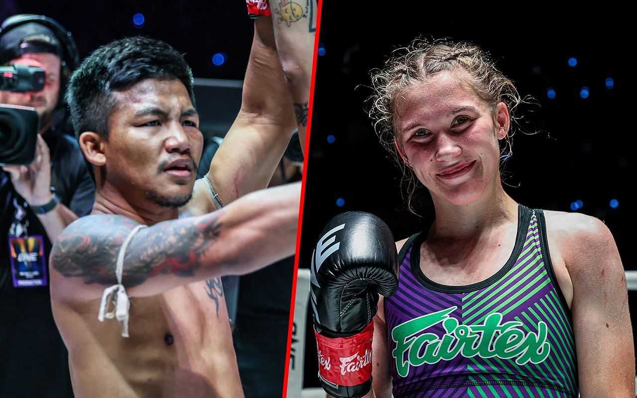 Rodtang (L) and Smilla Sundell (R) | Photo by ONE Championship