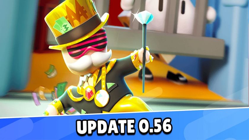 Stumble Guys update 0.56 patch notes: Monopoly Rush Race map, cosmetics,  and more