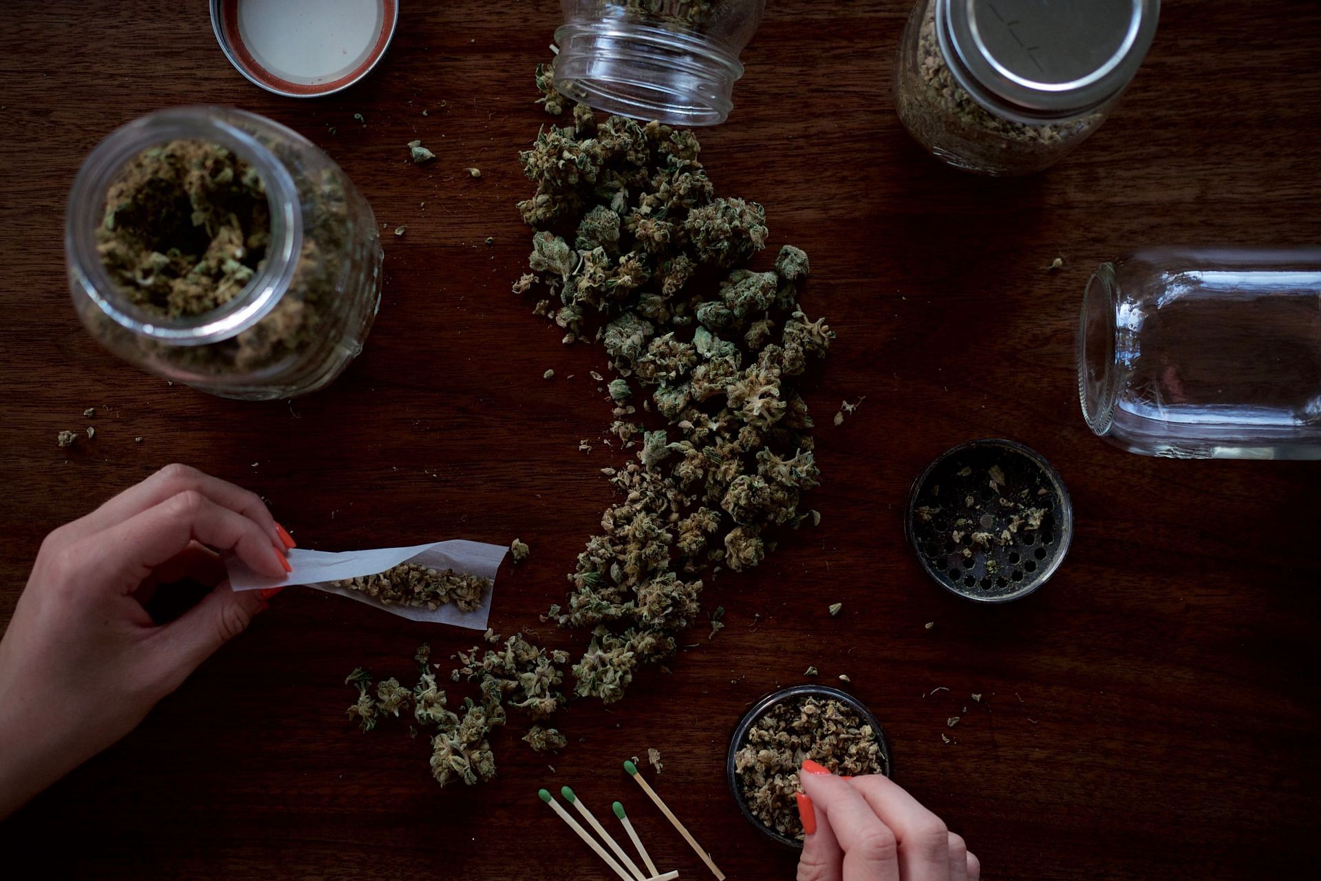 Cannabis use disorder can harm the heart and lungs. (Image via Unsplash/Wesley Gibbs)