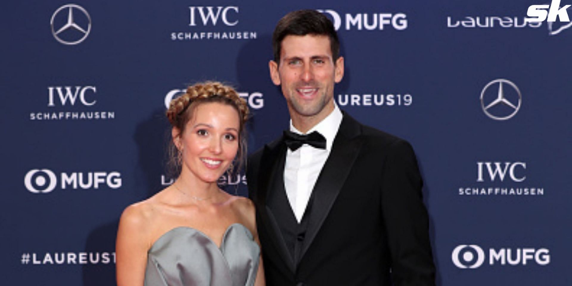 Novak Djokovic and wife Jelena launch