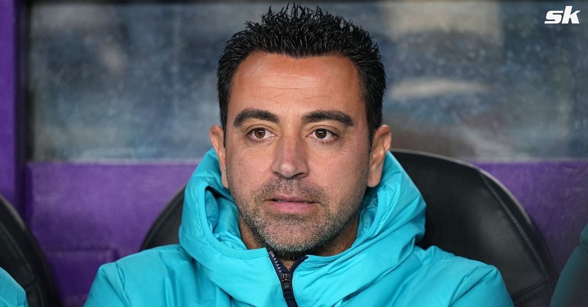 Xavi appears to admire Leicester