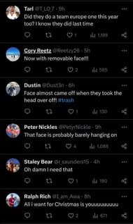 Fan's reaction to the Ryder Cup USA driver (Image via X//@NUCLRGOLF)