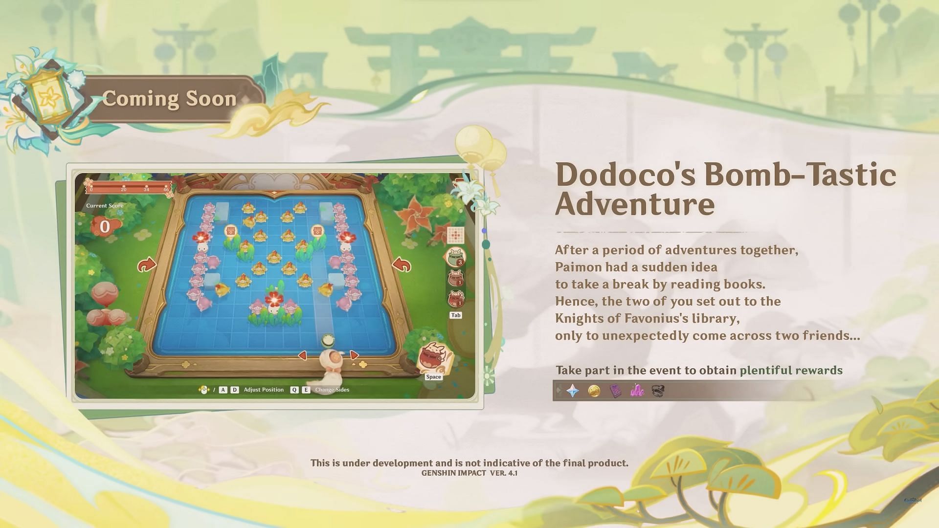 Dodocos Bomb-Tastic Adventure-Event (Bild über HoYoverse)