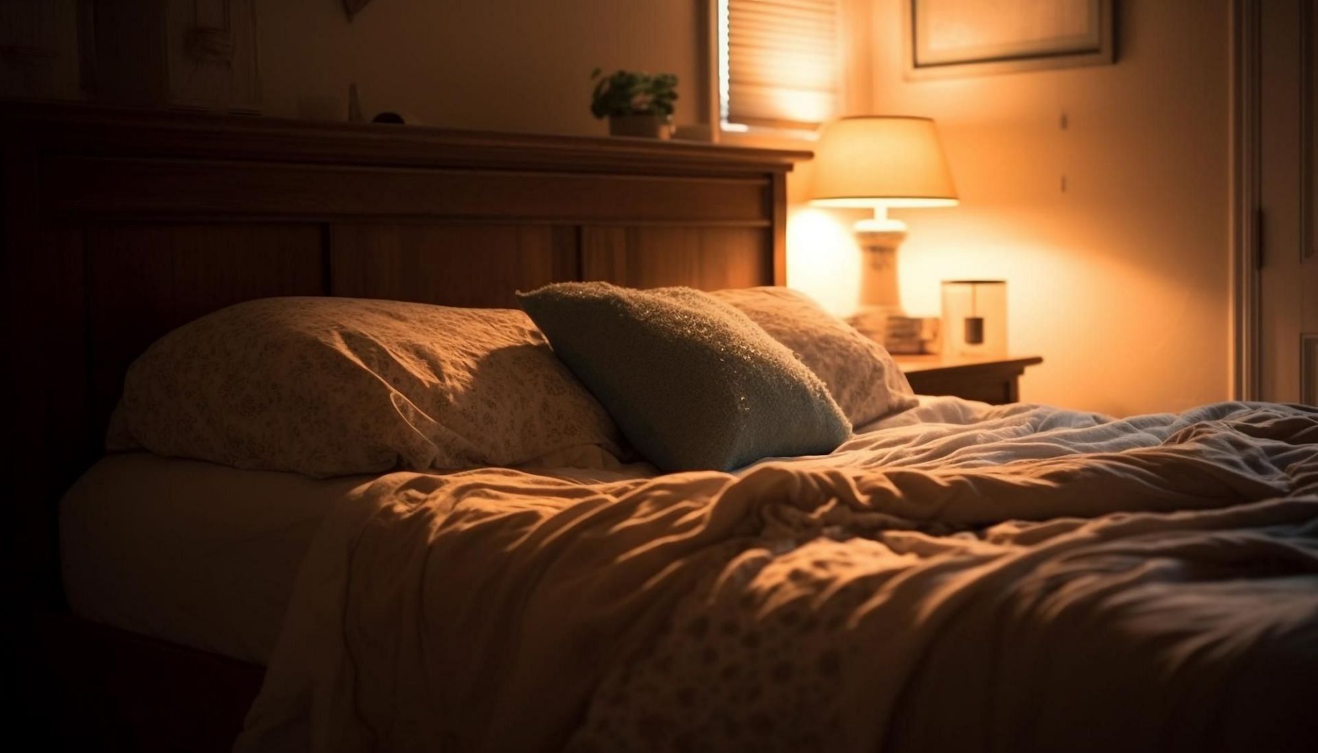A warm and cozy bed awaits you. (Image via Freepik/ vecstock)